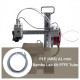 197In Gray Translucent PTFE Tube with Cuter